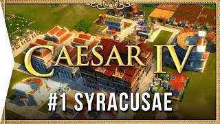 Caesar IV ► Mission 1 Syracusae  Classic Citybuilding Nostalgia HD Campaign Gameplay [upl. by Enimajneb]