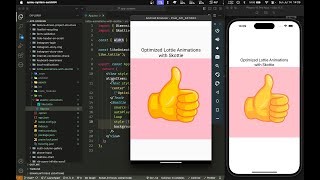 ASMR Programming  React Native Optimized Lottie Animations with Skottie  No Talking [upl. by Comfort]