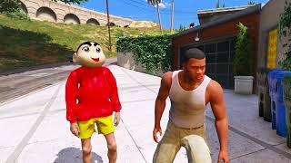 Gta 5  Shinchan And Franklin Opens A Locked Door Near His Backyard In Gta 5 Tamil [upl. by Cida]