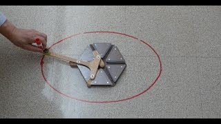 Trammel of Archimedes  Do Nothing Machine part 2  Homemade Science with Bruce Yeany [upl. by Yrakcaz]