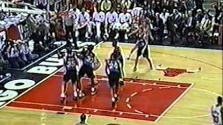 Dennis Rodman 10pts16rebs4asts vs Cavaliers 1996 [upl. by Edveh]