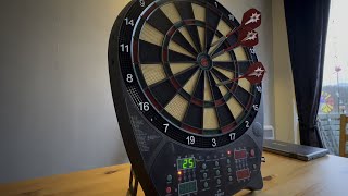 Lidl Crivit Electronic Dartboard Unboxing [upl. by Alvita]