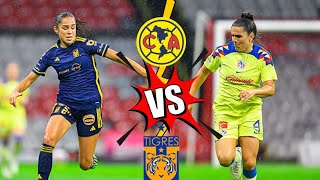 América Femenil vs Tigres Femenil 2024 [upl. by Lauzon142]