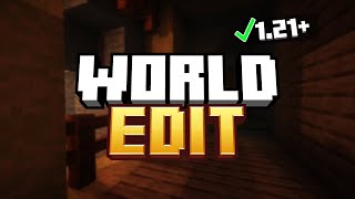 World Edit 1213  download amp install World Edit for Minecraft 1213 [upl. by Ilime]