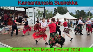 Kansantanssia SusirekkaKaustinen Folk Music Festival 2024  Part2644 [upl. by Oicnedif]