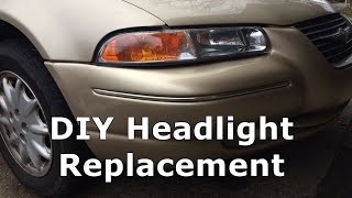 DIY headlight assembly replacement [upl. by Eigriv305]