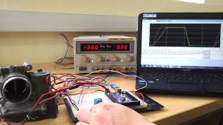 Electric throttle body controlled with Arduino Mega [upl. by Zebapda]