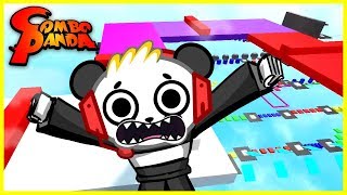 ROBLOX Mega Fun Obby STAGE 160 Lets Play with Combo Panda [upl. by Millie]