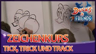 Ducks amp Friends  Zeichenkurs Tick Trick und Track  DISNEY CHANNEL [upl. by Huberman]