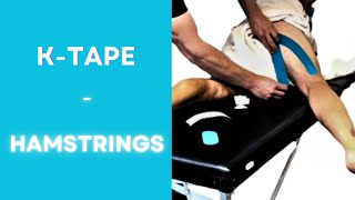 KTape  Hamstrings [upl. by Klecka]