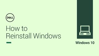 How to Reinstall Windows 10 Official Dell Tech Support [upl. by Akerdna]