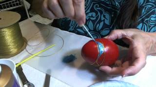 How To Create a Mosaic Effect on Eggs using Epoxy Beads Pigments and Broken Egg Shells [upl. by Eentruoc302]