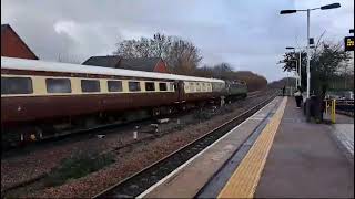 Class 47 rail tour comes through syston [upl. by Silvano]