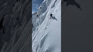 you know it’s an epic descent when even the drone needs to take a break 😏🥶 redbullillume [upl. by Zzabahs]