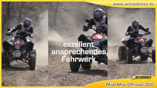 Quad Atv Egl Mad Max 300 cc Offroad Enduro von Actionbikes [upl. by Orpha]