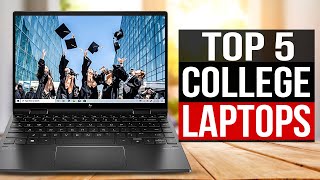 TOP 5 Best Laptops for College Students 2024 [upl. by Collyer]