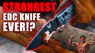 NEW insane strongest EDC Folding Knife in the world [upl. by Anij]