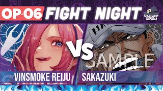 Reiju vs Sakazuki  One Piece Card Game  OP06 Match [upl. by Ike]