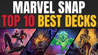 TOP 10 BEST DECKS IN MARVEL SNAP  Weekly Marvel Snap Meta Report 49 [upl. by Hearn]