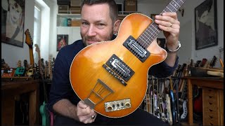 Hofner 127 Club Guitar  ca 1968  Blade Pickups  Demo [upl. by Craner]