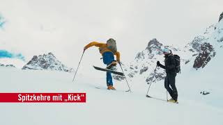 Skitourentipps  Teil 3 Geh und Abfahrtstechnik  Mein Montafon Expertentipp [upl. by Naman]