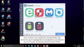 Softpack 2018 Lite  Pack programas desatendidos  TEU 2018  Todo en uno [upl. by Martsen]