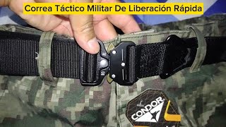 Cinturón Táctico Militar De Liberación Rápida [upl. by Reizarf]