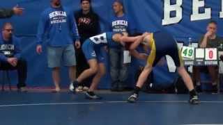 Tara Othman  Benicia Middle School Wrestling 12814 [upl. by Atiraj948]