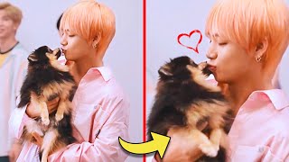 Dont fall in love with YEONTAN Challenge BTS with YEONTAN [upl. by Keiryt]