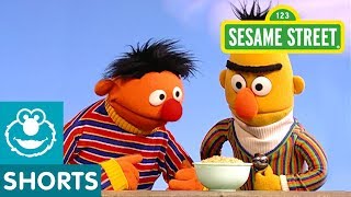 Sesame Street Ernie Tries Oatmeal [upl. by Laehcor638]