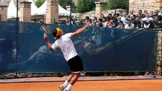 Nadal Slow Motion Serve 2 Monte Carlo 2010 [upl. by Sadella]