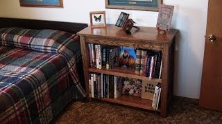 DIY Oak Mission Bookcase  Create a Family Heirloom [upl. by Luthanen]