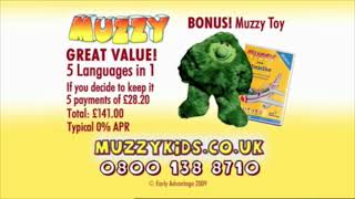 Muzzy 20th Anniversary UK Commercial PAL Pitch [upl. by Alahc]