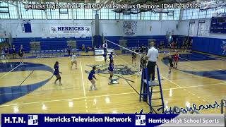 Herricks High Schools Girls JV Volleyball vs Bellmore JFK HS 92524 [upl. by Esirahs103]