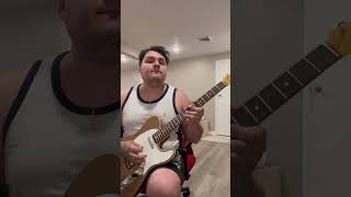 Rick Derringer  Real American Hulk Hogan Theme  Guitar Solo Cover [upl. by Eidde695]