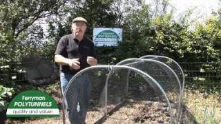 Ferryman Polytunnels Cloche Tunnel Instructions [upl. by Yessydo675]