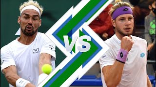 Fabio Fognini vs Samuel Vincent Ruggeri  SAN MARINO 2024 [upl. by Atiran528]