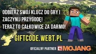 DARMOWY GIFTCODE DO MINECRAFT OD MOJANG 2014 [upl. by Namlas206]