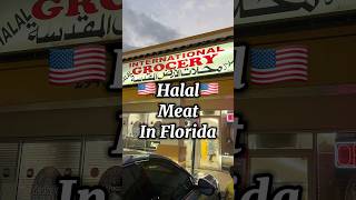 Halal meat in Florida usalifestyle immigration halalfood halal l [upl. by Amandi773]