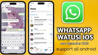 WhatsApp watusi ios untuk android 🌟 [upl. by Aynad]