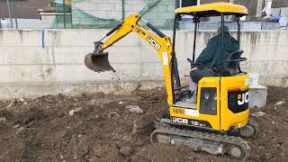 Miniescavatore jcb 18z [upl. by Florrie]