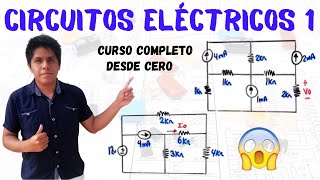 CIRCUITOS ELÉCTRICOS 1 ➤ CURSO COMPLETO DESDE CERO⚡  Lo que NO TE ENSEÑARON  😱 [upl. by Nipsirc]