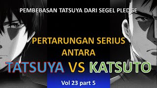 Battle antara Tatsuya vs Katsuto LN Mahouka Koukou no Rettousei Arc Isolation part 5 [upl. by Aufa696]