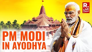 LIVE PM Modis Historic Ayodhya Visit Inaugurates Ayodhya Dham Junction amp Airport [upl. by Lewak]