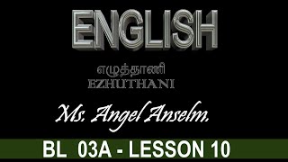 Lesson 10English  Beginners Level 03A  Ms Angel Anselm [upl. by Yessydo]