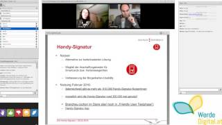 Was kann die HandySignatur Webinar 34 [upl. by Yrtua]