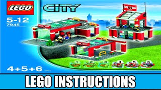 LEGO Instructions  City  7945  Fire Station Book 3 [upl. by Ial516]