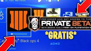 ¿COMO PODEIS CONSEGUIR LA BETA PRIVADA DE BLACK OPS 4 GRATIS  SORTEO DE BETAS [upl. by Llertak]