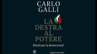 Carlo Galli  La destra al potere Rischi per la democrazia [upl. by Esyahc]