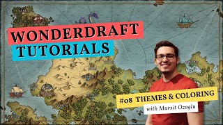 Wonderdraft Tutorial 8 Coloring and Customizing Your Map [upl. by Hodgkinson230]